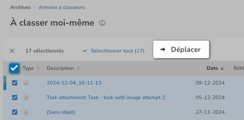 Archief-bulk actie-FR